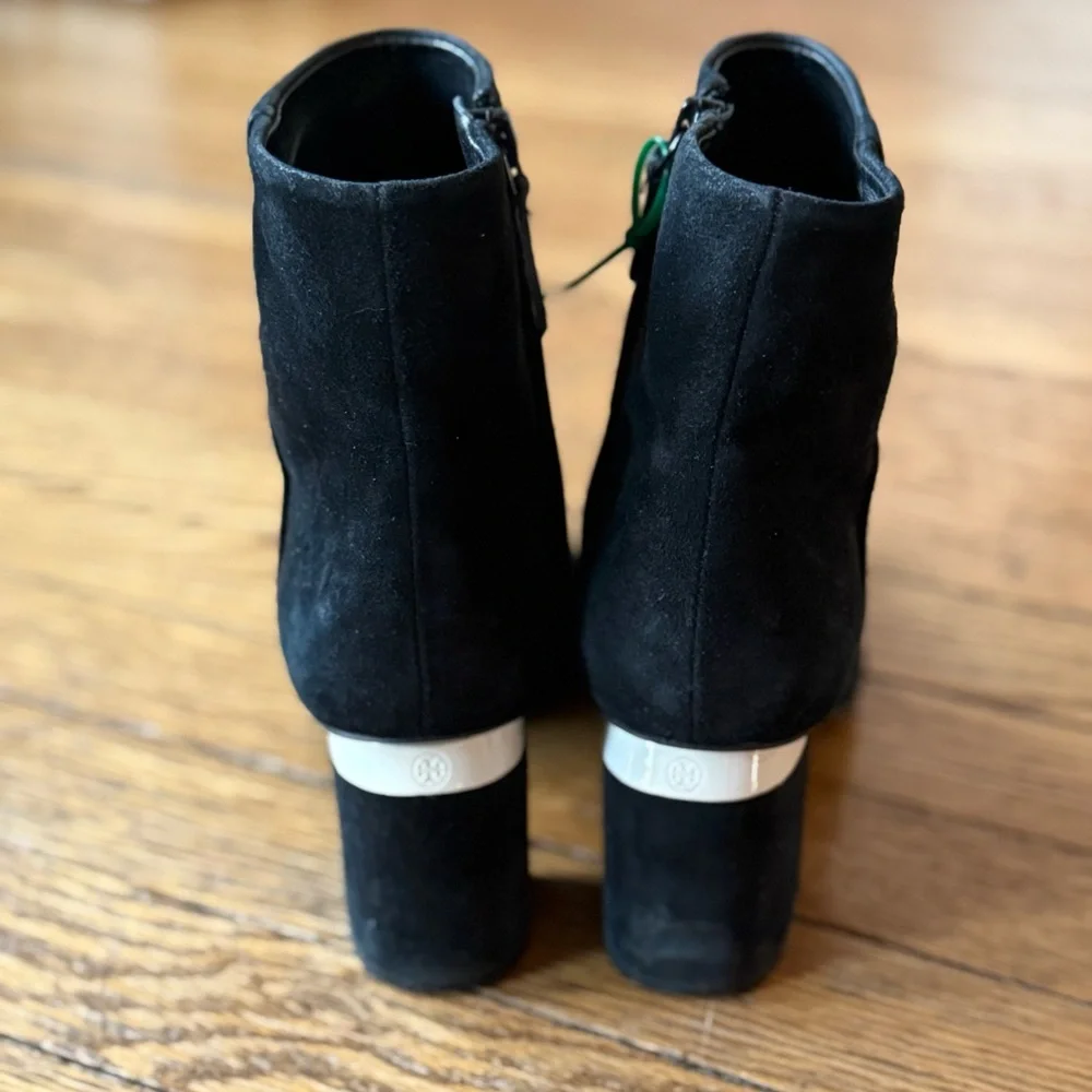 Tory Burch Black Suede Boots - Size 7.5